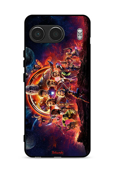 Tolwak غطاء حماية لهاتف OnePlus Nord 4 5G بتصميم Avengers