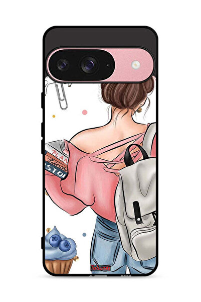 Tolwak غطاء حماية لهاتف Google Pixel 9 - كتب في متناول اليد