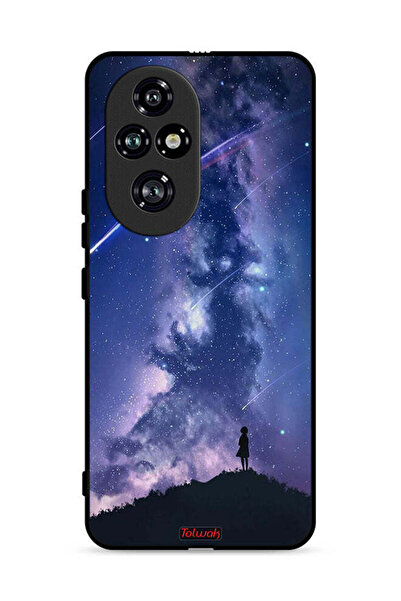 Tolwak غطاء حماية لهاتف Honor 200 Pro 5G - نجوم متحركة