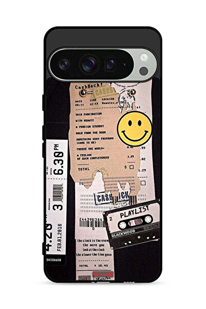 Tolwak غطاء حماية لجهاز Google Pixel 9 Pro XL مع ملصق قائمة تشغيل