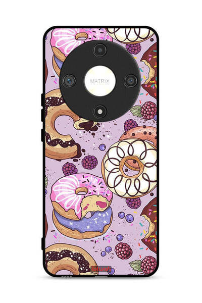 Tolwak غطاء حماية لهاتف Honor X9b 5G برسومات دونات فنية