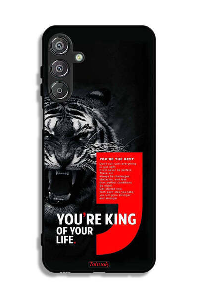 Tolwak غطاء حماية لهاتف سامسونج جالكسي F16 5G أنت ملك حياتك