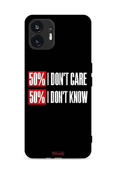 Tolwak غطاء حماية لهاتف Nothing Phone (2) 5G لا يهمني