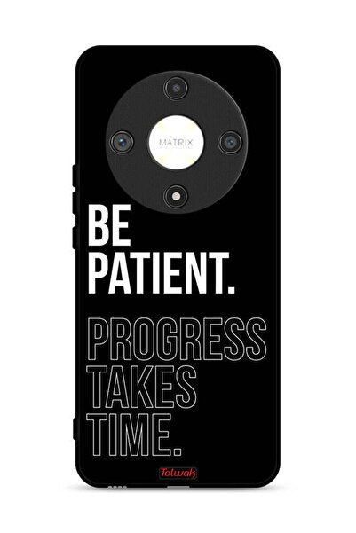 Tolwak غطاء حماية لهاتف Honor X9b 5G - كن صبورًا، فالتقدم يستغرق وقتًا