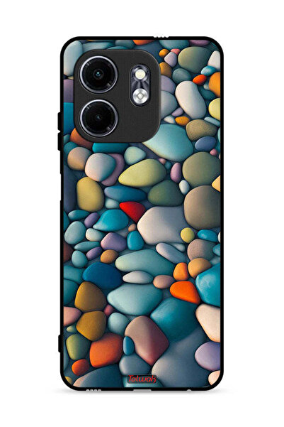 Tolwak غطاء حماية لهاتف إنفينيكس سمارت 9 4G بنقشة أحجار تجريدية