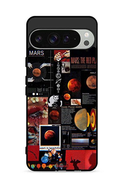 Tolwak غطاء حماية لجهاز Google Pixel 9 Pro XL بتصميم Mars Art