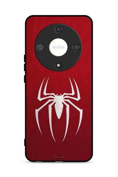 Tolwak غطاء حماية لهاتف Honor X9b 5G بتصميم Spider Icon