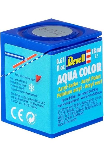 REVELL - Water Based Model Paint Gray Matte 18 ml (36157)