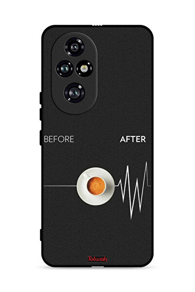 Tolwak غطاء حماية لهاتف Honor 200 Pro 5G قبل وبعد