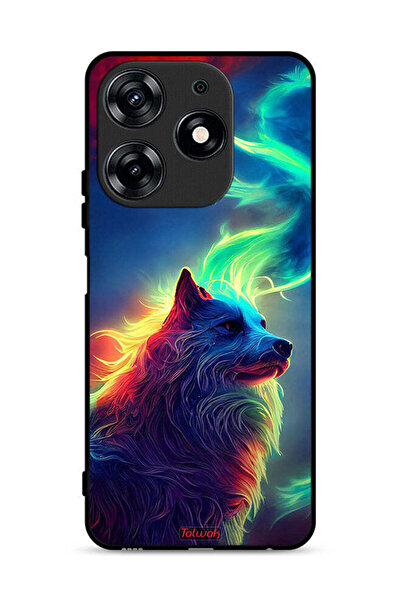 Tolwak غطاء حماية لهاتف تكنو سبارك 10 برو 4G - ذئب