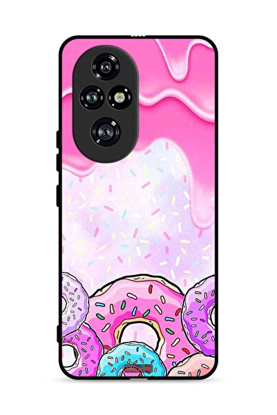 Tolwak Honor 200 Pro 5G Protective Case Cover Donut Colors