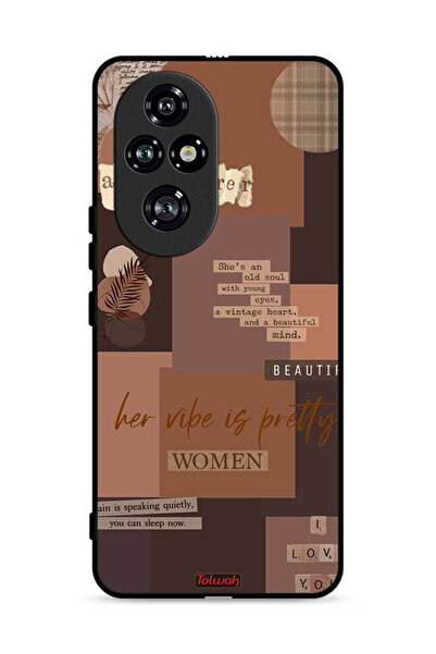 Tolwak غطاء حماية لهاتف Honor 200 Pro 5G Adventurer للنساء