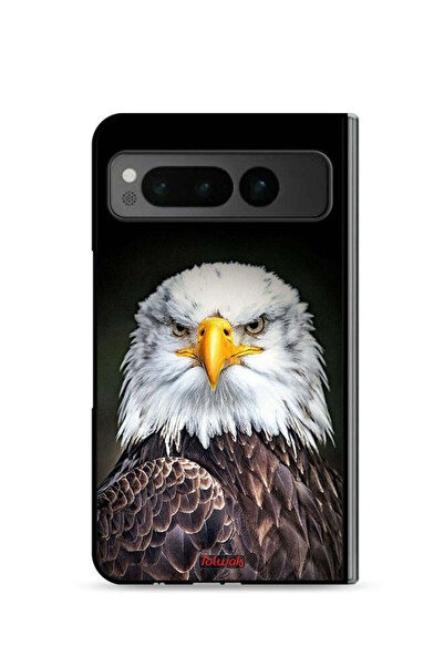 Tolwak غطاء حماية لجهاز جوجل بيكسل فولد 5G بتصميم النسر
