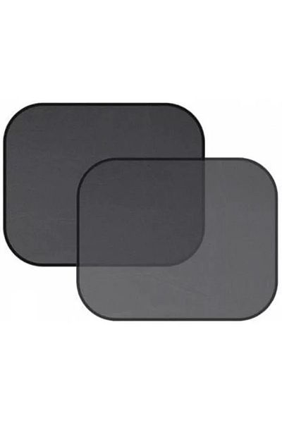 Mu Art Ahşap Car Side Window Sunshade with Suction Cups 2Pcs Set 36X44Cm Auto Side Window Curtain Sunshade