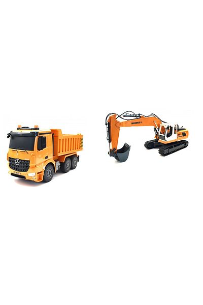 DOUBLE EAGLE Double Eagle dump truck and excavator package