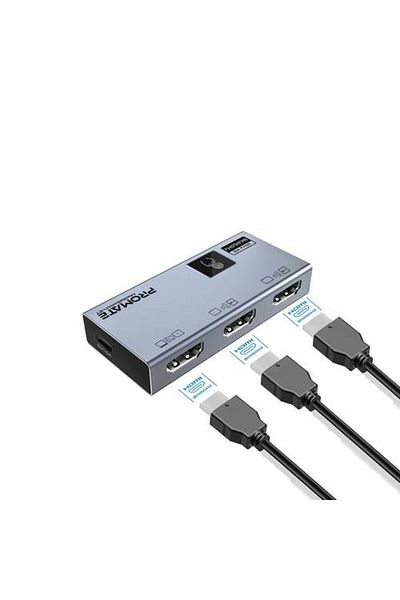 Promate Instant connectivity and high performance with the Media Switch-2T, up to 8K@60Hz, with smart touch control.