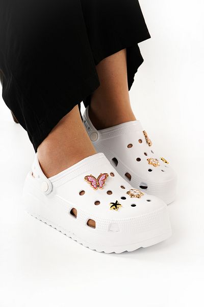 Babetty Orthopedic High Sole Hospital Nurse Doctor Sea Beach Pool Slippers with Stone Massage Sole