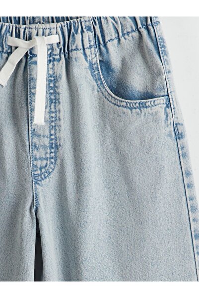 LC Waikiki LCW Kids Mavi Wideleg Kız Çocuk Jean Pantolon