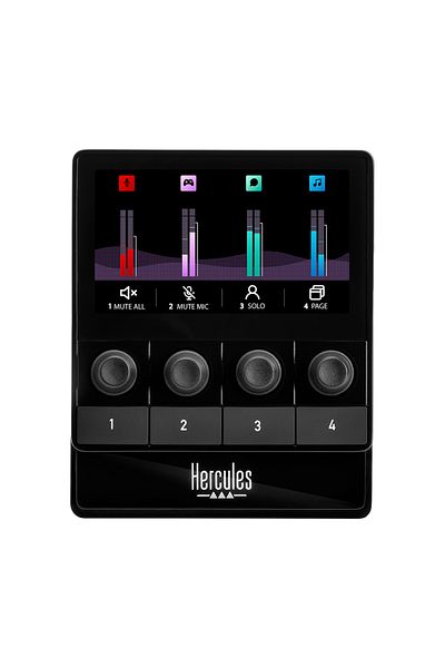 HERCULES Stream 100 | Black | Audio Controller