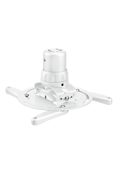 3 Vogels White Ceiling Projector Mount, 15kg Capacity