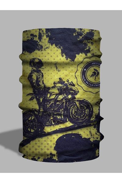 luma Patterned Neck Collar - Paphos