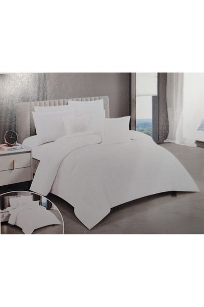 SHEDEA Double-sided hotel duvet cover set to add beauty to your room decor. 8 pieces. Duvet size: 260x240 cm.