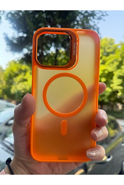 DÜNYA AKSESUAR iPhone 11 uyumlu mat megsafe kablosuz şarj lens hediyeli stand...