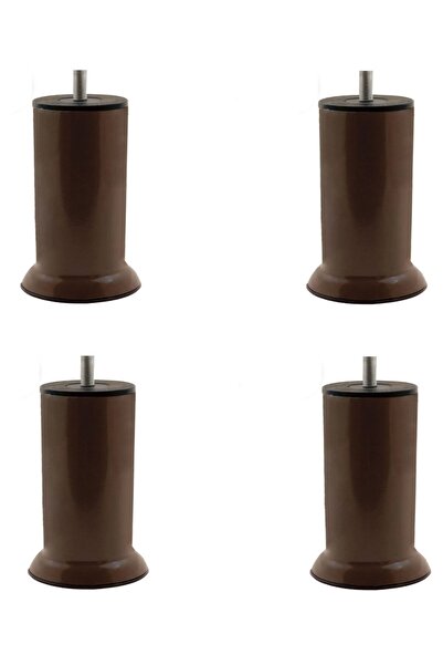 tify Mobila Canapea Baza Fotoliu Canapea extensibila Picior de ridicare Filet gros M10 Plastic maro 10 Cm 4 Buc