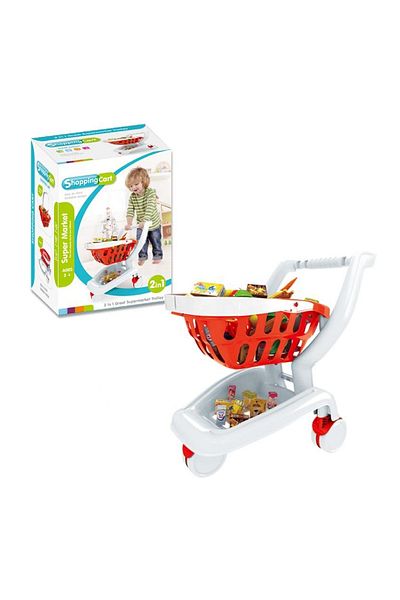 rexa Kids Shopping Cart Supermarket Play Set