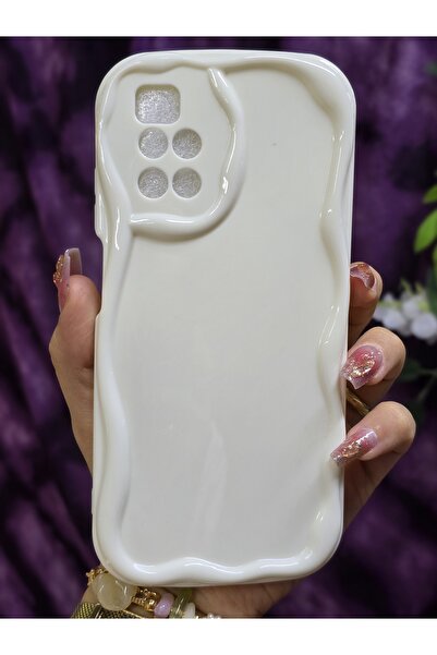 Magic Ring حافظة هاتف Xiaomi Redmi 10 2022 متوافقة مع حافة مموجة ثلاثية الأبع...