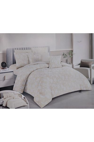 SHEDEA Double-sided hotel duvet cover set to add beauty to your room decor. 8 pieces. Duvet size: 260x240 cm.