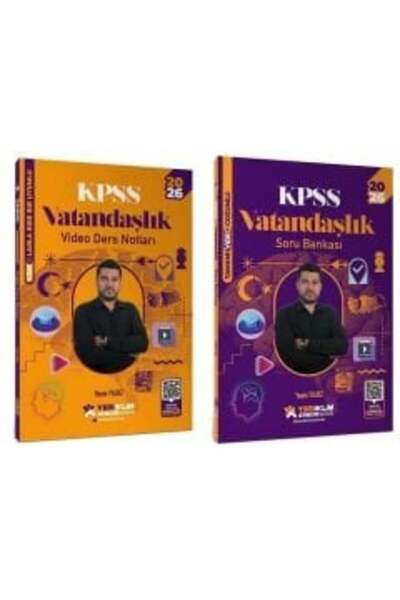 Yediiklim Yayınları Yediiklim 2026 KPSS Vatandaşlık Atölye Video Ders Notları...