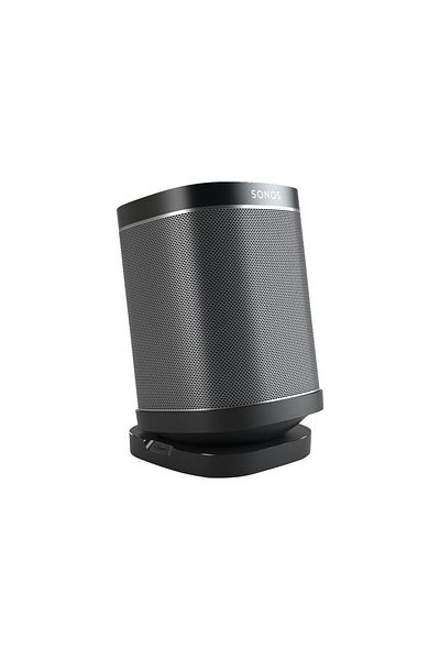 3 Vogels Speaker Stand for Sonos One & Play:1, Black