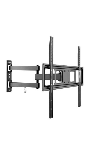 goobay Full Motion TV Wall Mount, Black, 70"