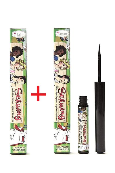 the balm The Balm Schwing Liquid Eyeliner Black 2-Piece Eyeliner Pencil