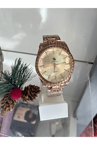 gozdeasutayaccessory Erkek saati bakır rengi