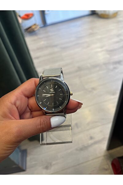 gozdeasutayaccessory Men's Wrist Watch Silver Color