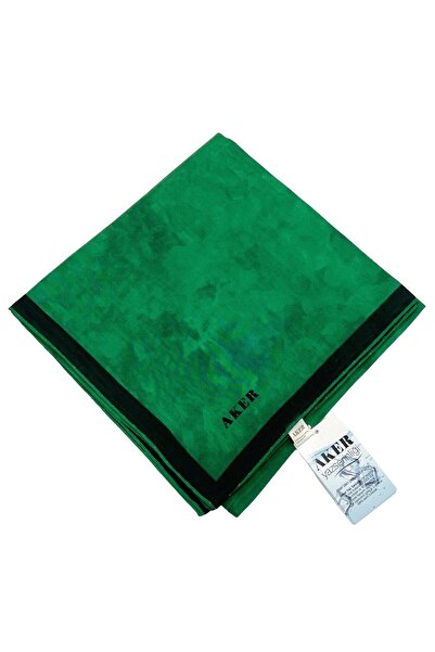 Aker وشاح قطني حريري صيفي رائع - 7208221-458 أسود زمردي