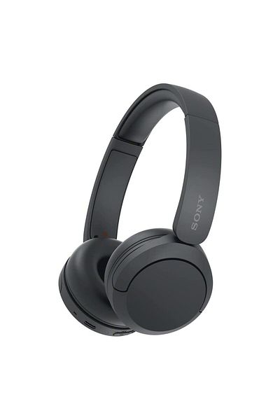 Sony سماعات رأس لاسلكية مع ميكروفون، أسود، WH-CH520