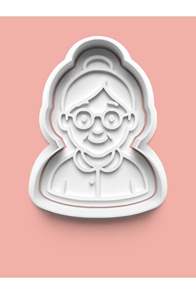 AKTASTORE قالب بسكويت على شكل الجدة نيني وكعكة السكر