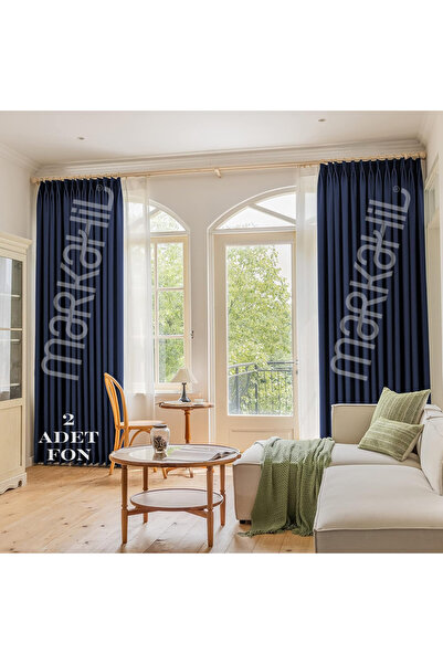 markahil home textile ستارة تعتيم كاملة من ماركاهيل، قطعتان من ستارة خلفية مق...