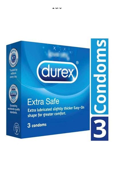 Durex Extra Safe Condoms - 3 Pieces