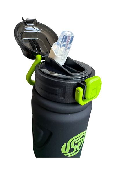 Polin Polo Sport Soft Touch Tritan Water Bottle with Straw 600ml