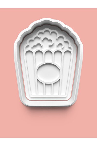 AKTASTORE قالب بسكويت الفشار وقالب عجينة السكر