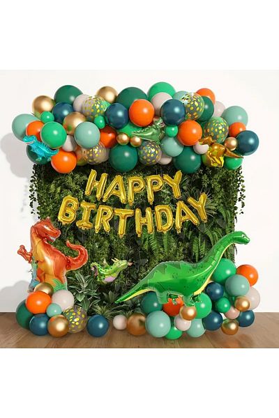 CANSIN Dinosaur Birthday Set