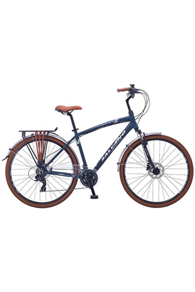 Salcano Sarajevo 700 Man Hidrolik Fren 28" Jant 19'' 21 Vites Hidrolik Fren Şehir Bisikleti Mavi