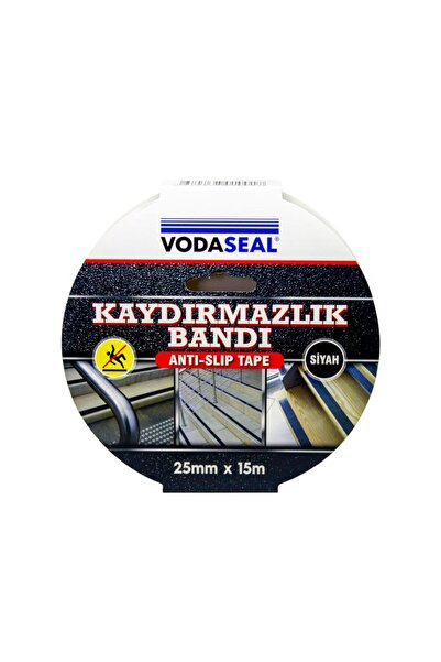 Vodaseal Kaydırmazlık Bandı 25mmx15 Siyah