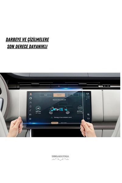 UniqAnatolia Nano Screen Protector Compatible with Range Rover 2025 Evoque Navigation and Multimedia