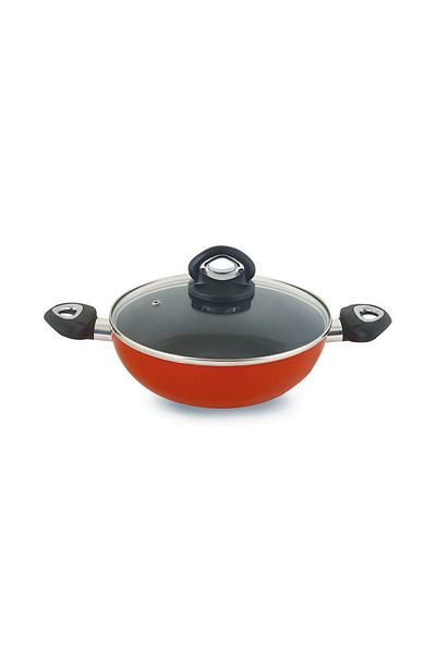 Chefline Induction Wok Pan with Lid, 24 cm, XWP24R-2H 835822