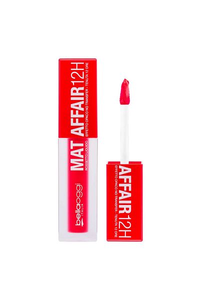 Bella Oggi Ruj lichid mat Bellaoggi MAT AFFAIR 12H, 09 French Lover, 4,4ml